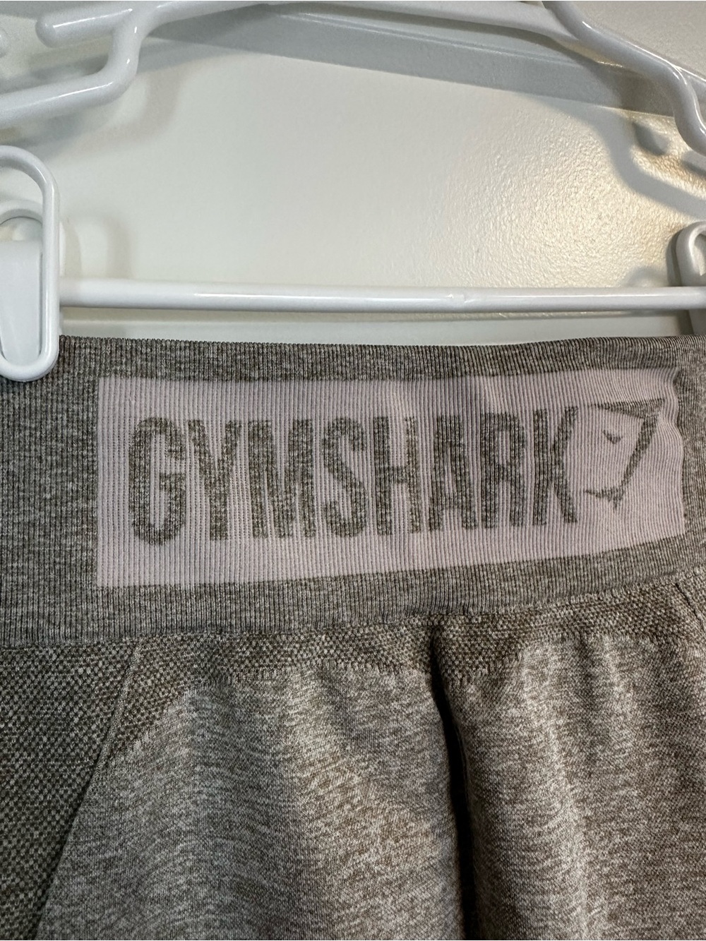 GYMSHARK Gray Seamless High-Rise Leggings